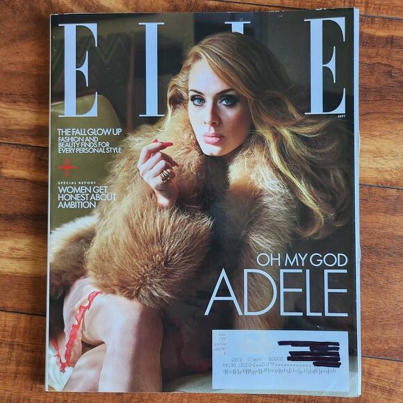 Elle Magazine Adele Sept 2022 Issue pre-owned - Picture 1 of 2